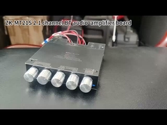 ZK-MT21S 2x50W+100W 2.1 کانال Subwoofer Digital Power Amplifier Board AUX 12V 24V آدیو استریو بلو