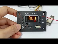 بلوتوث بی سیم 5.0 MP3 WMA Decoder Board Car Audio USB TF FM ماژول رادیویی رنگ صفحه نمایش MP3 Play