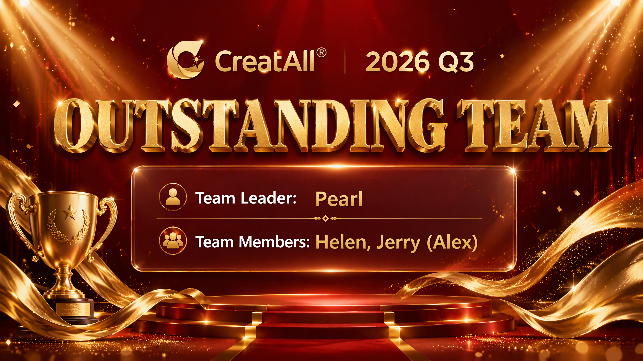 آخرین وبلاگ های شرکت در مورد (Company News) Creatall Honors Q3 Outstanding Sales Team with Trophy Ceremony as Overseas Growth Accelerates