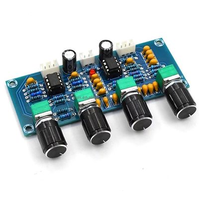 NE5532 تقویت کننده ماژول صوتی کلاس D تقویت کننده دیجیتالی با ورودی DC12V-24V و تنظیم حجم باس بلند
