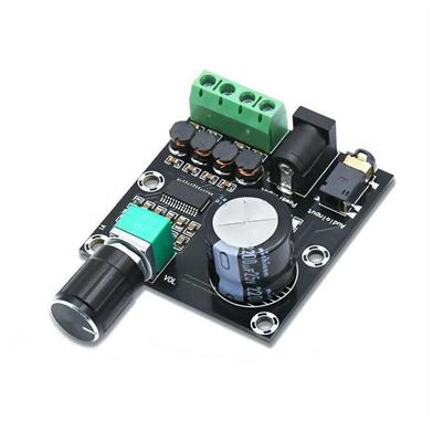 ماژول تقویت کننده آنالوگ کامپکت 20Hz-20KHz با رابط ورودی 3.5mm و پایان نقره ای