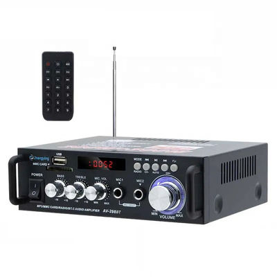 تقویت کننده استریو 120 وات LDZS AV-298BT با بی سیم BT 2.0 و کیفیت صدا HIFI