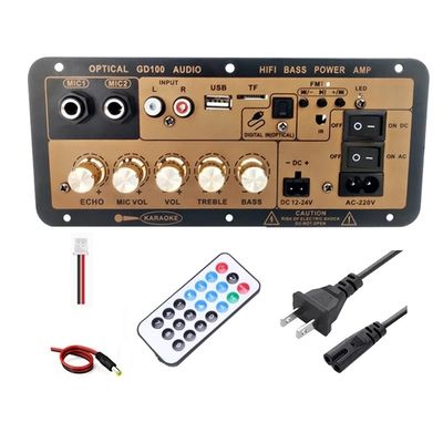 100W BT Mono Amplifier Board با کانال های 2.0 برای خانه و خودرو