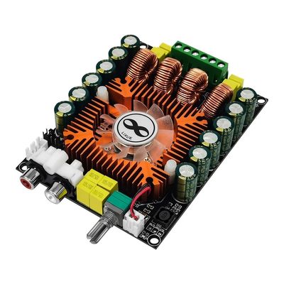 صفحه تقویت کننده قدرت صوتی 160W TDA7498E با حالت BTL و ماژول تقویت کننده قدرت استریو دیجیتال فن خنک کننده