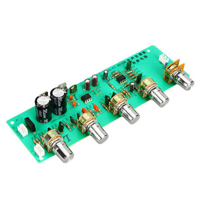 برد تقویت‌کننده برق خطی BY08 با تنظیم بالا/متوسط/پایین و دو AC12-15V با آمپلی فایر 4558