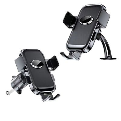 نگهدارنده تلفن همراه خودروی جهانی با دسته‌های تلسکوپی ضد لرزش 360 درجه، ضد آب، نصب مستقیم روی داشبورد کارخانه