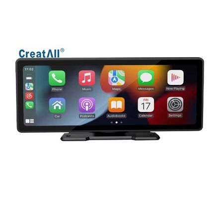 Creatall 10.26inch Carplay Portable Screen MP5 ناوبری ارتباط متقابل عقب برای BT بی سیم دستگاه پخش کننده ماشین USB داشبورد