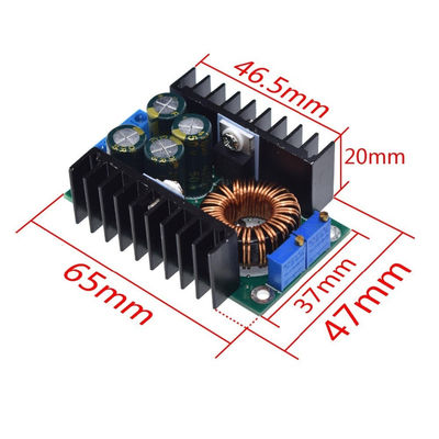 300W 9A DC DC ماژول پایین آمدن ماژول منبع تغذیه 5-40 ولت به 1.2-35 ولت مبدل باک قابل تنظیم