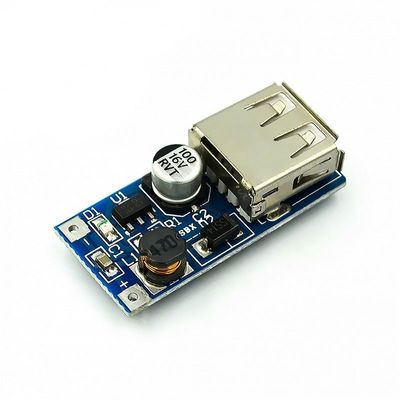 ماژول منبع تغذیه مدار شارژ 0.9V-5V 600mA DC-DC Boost Board Charging