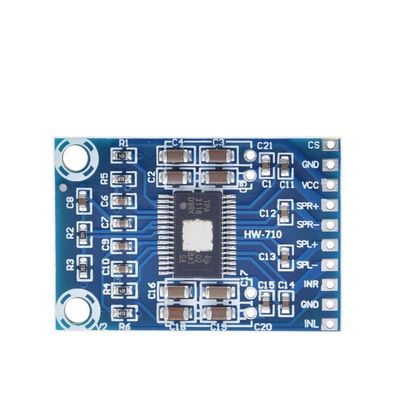ماژول صوتی تقویت کننده TPA3116D2 دو کانال 50W قدرت خروجی 12V-24V DC برد تقویت کننده صوتی دیجیتال