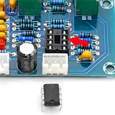 NE5532 تقویت کننده ماژول صوتی کلاس D تقویت کننده دیجیتالی با ورودی DC12V-24V و تنظیم حجم باس بلند