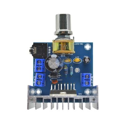 TD7297A ماژول صوتی تقویت کننده کلاس D برد تقویت کننده DC 9-15V 15W * 2 استریو با رادیاتور ارتقا یافته