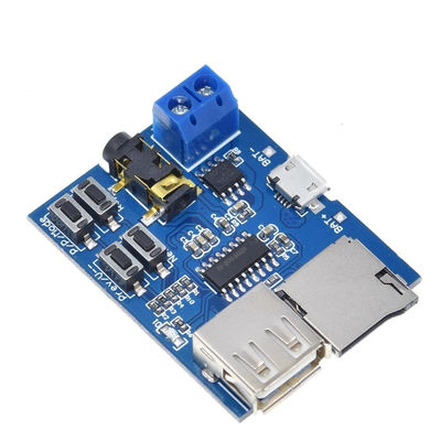 کارت TF U Disk MP3 قالب رسیور برد ماژول تقویت کننده رمزگشایی ماژول پخش کننده صدا