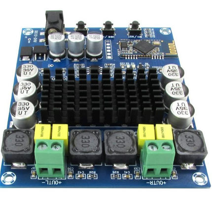 ماژول صوتی تقویت کننده دیجیتال دو کاناله با خروجی 100W*2 و اتصال بلوتوث BT 4.0