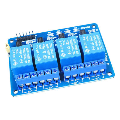 ماژول رله 5 ولت اپتوکوپلر 4 کانال IED Programming STEM Education