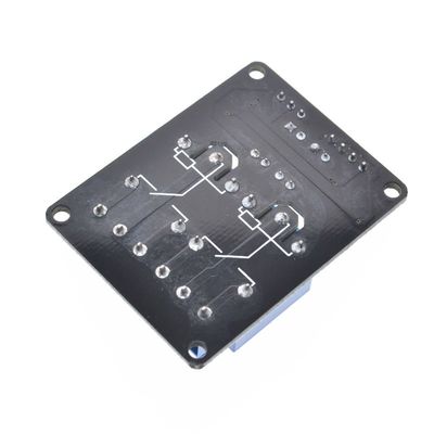 ماشه سطح پایین ماژول رله کنترل 2 کانال DC 5 ولت به طور معمول بسته است