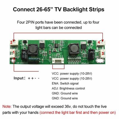 CA-266s LED Driver Board Constant Current Led Driver Board 32-65&quot;