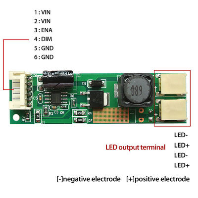 Ca-155 10-30v LED Backlight Driver Board led inverter برای تنظیم نور