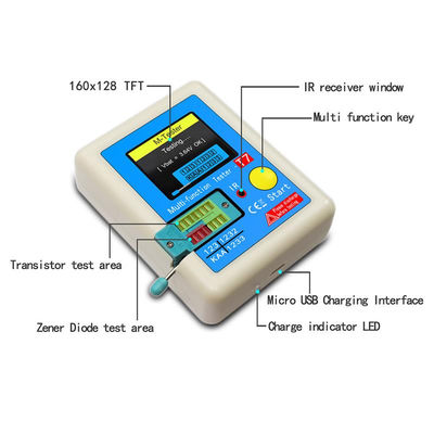 خازن تست دیود TFT چند منظوره با مولتی متر 25pF-100mF