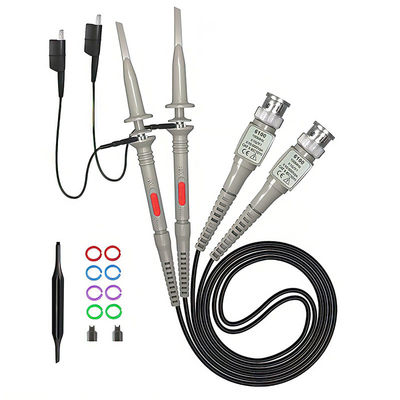 1pcs 2pcs P6100 BNC Tester Tool Probe Oscilloscope Kit 100MHz 1X 10X Clip