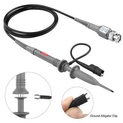 1pcs 2pcs P6100 BNC Tester Tool Probe Oscilloscope Kit 100MHz 1X 10X Clip