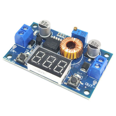 XL4015E 5A 75W پاور ماژول DC DC قابل تنظیم با نمایشگر ولتاژ