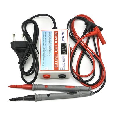 ابزار تست نور پس زمینه تلویزیون LED چند منظوره 0-300 ولت 28 میلی آمپر کابل برق اتحادیه اروپا ایالات متحده
