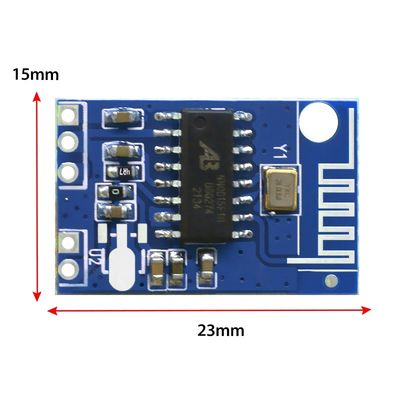 CA-6928 23x15mm بلوتوث ماژول صوتی تقویت کننده برد کامپوننت گیرنده صدای بی سیم