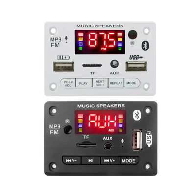 6V-12V MP3 Decoding Board ماژول صوتی بلوتوث سیستم گیرنده USB بی سیم خودرو