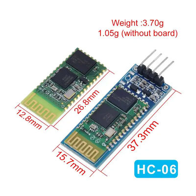 HC-05 HC-06 ماژول وای فای بی سیم RF ماژول صوتی بلوتوث RS232 / TTL