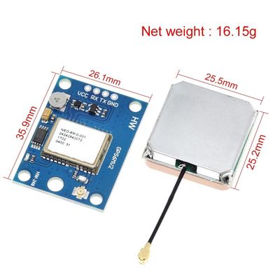 ماژول GY-NEO6MV2 Neo 6m Gps Arduino با کنترل پرواز EEPROM MWC APM2.5