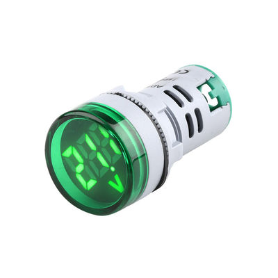 ولت متر دیجیتال مینی 22 میلی متری DC 6-100 ولت تستر ولتاژ سنج نشانگر چراغ راهنما