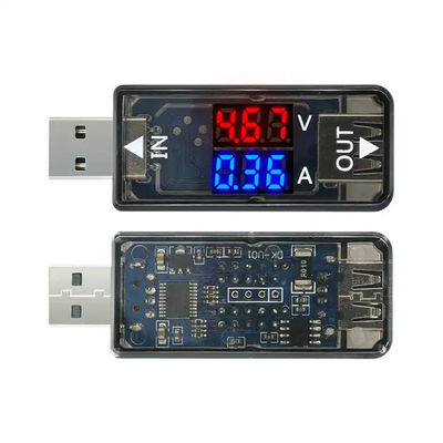 ردیاب تست شارژ آمپرمتر دیجیتال ولت متر دو درگاه USB