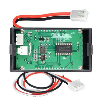 DC 0-100V 0-50V ولت متر آمپرمتر وات متر 5A 10A LCD دیجیتال