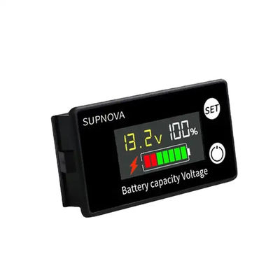 آمپرمتر دیجیتال سرب اسید ولت متر ولت سنج موتور سیکلت 12V-84V
