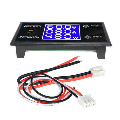 وات متر دیجیتال LCD ولت متر آمپرمتر DC 0-100V 10A 1000W