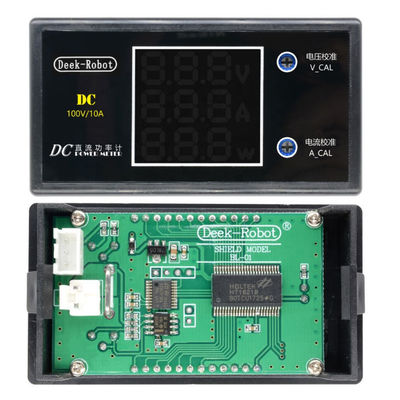 وات متر دیجیتال LCD ولت متر آمپرمتر DC 0-100V 10A 1000W