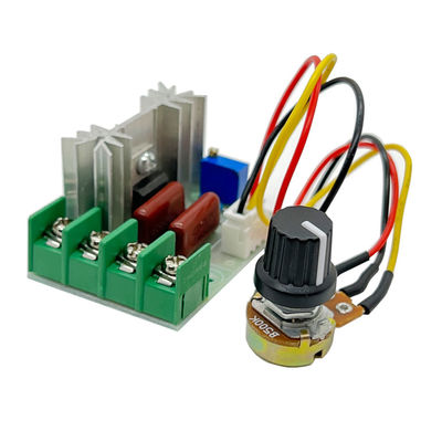 پتانسیومتر ماژول گاورنر AC 220 ولت 2000 واتی کنترل کننده سرعت موتور
