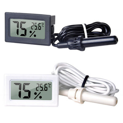 FY12 کنترل دماسنج دیجیتال رطوبت سنج LCD دماسنج دیجیتال