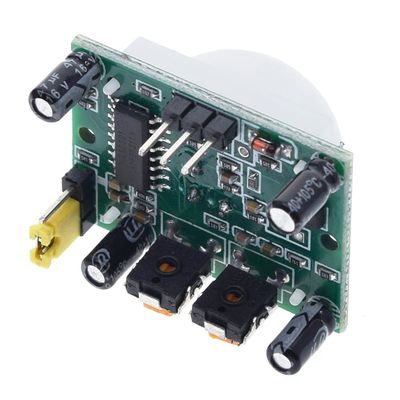 ماژول سنسور هوشمند HC-SR501 تنظیم ماژول آشکارساز حرکت سنسور پیر