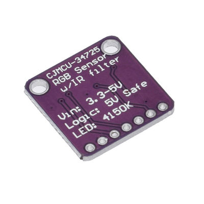 ماژول سنسور هوشمند CJMCU-34725 TCS34725 برد توسعه رنگ RGB
