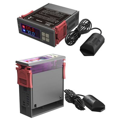 کنترلر دیجیتال رطوبت SHT2000 LED رطوبت سنج کلید برق CE