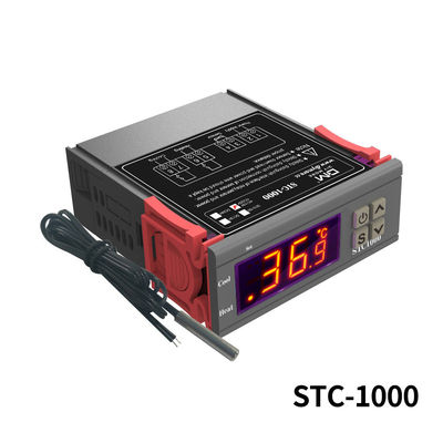 نمایشگر LCD دیجیتال کنترل رطوبت 10 آمپر با سنسور NTC AC 110-220 ولت