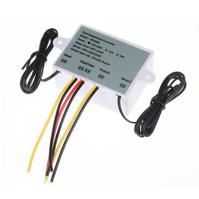 کنترلر دماسنج دیجیتال دوگانه LED گرمایش الکتریکی 220 ولت