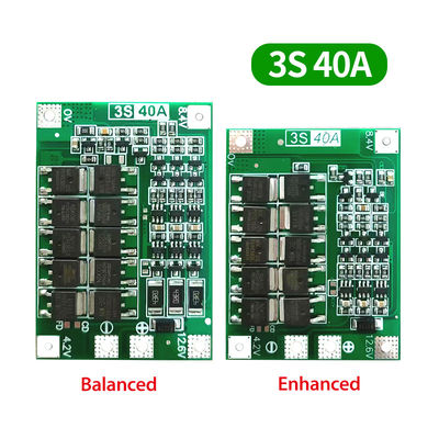 3S 4S 25A 40A 60A BMS باتری محافظت هیئت مدیره باتری لیو یون شارژ