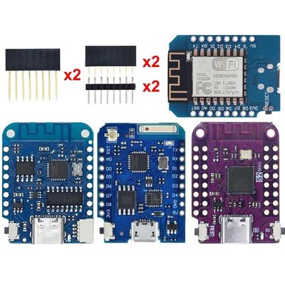 ESP8266 CH340G Development Board مبتنی بر WeMos D1 Mini Pro V3.0 NodeMcu 4MB/16MB بایت Lua WIFI اینترنت اشیاء