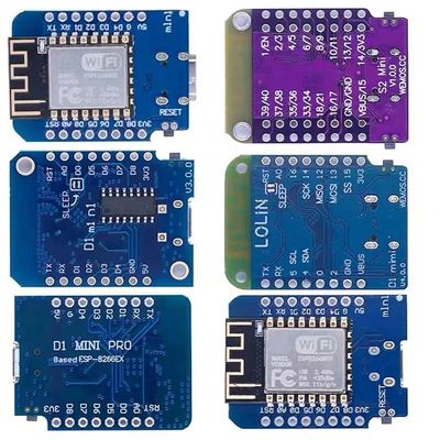 ESP8266 CH340G Development Board مبتنی بر WeMos D1 Mini Pro V3.0 NodeMcu 4MB/16MB بایت Lua WIFI اینترنت اشیاء