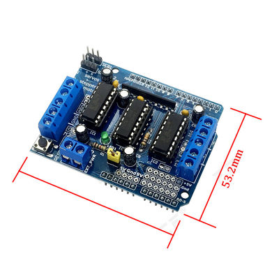 L293D Motor Control Shield Motor H-Bridge Arduino Motor Drive Expansion Shield (پوش کنترل موتور L293D موتور H-برج آردوینو)