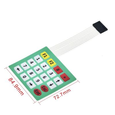 16 کلید مبرن سوئیچ صفحه کلید 4 * 4 صفحه کلید ماتریس برای DIY KIT