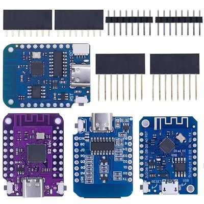 بر اساس ESP8266 CH340G Nodemcu V2 Mini Pro V3.0 NodeMcu 4MB/16MB بایت Lua WIFI اینترنت اشیاء هیئت توسعه